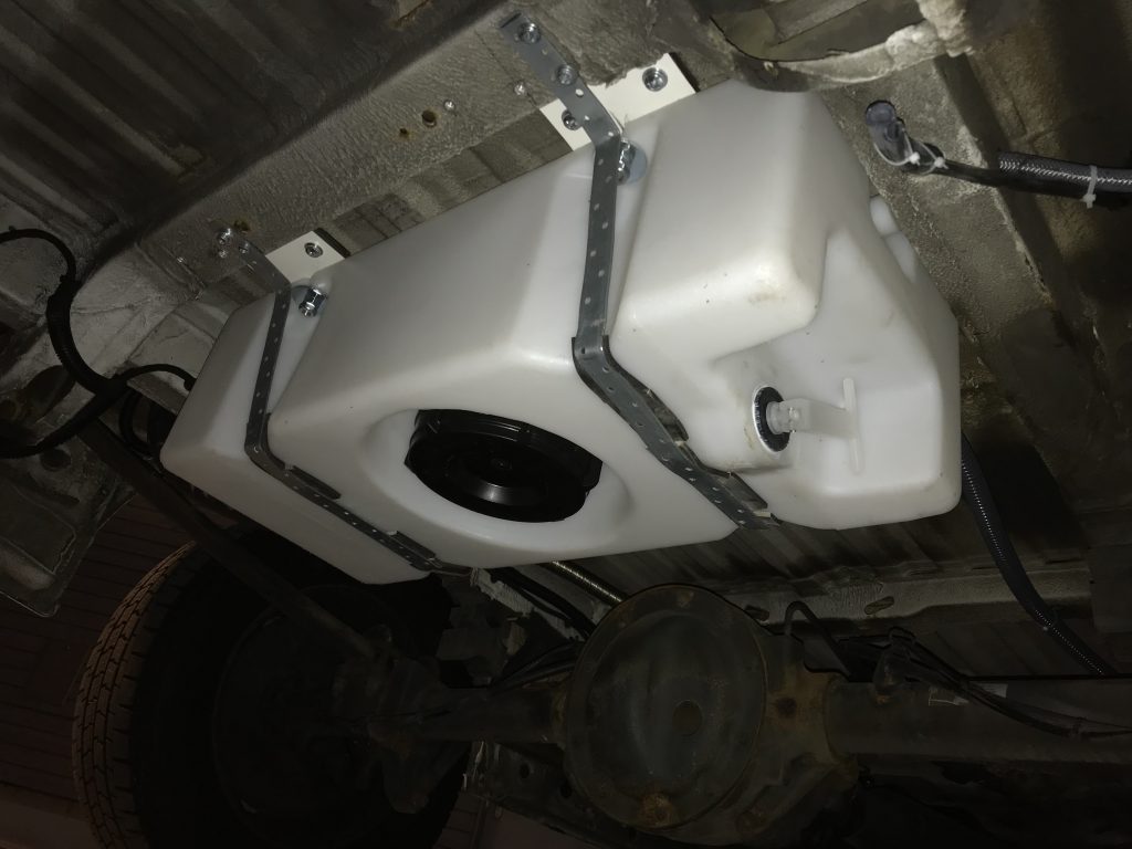 Unterboden Abwassertank